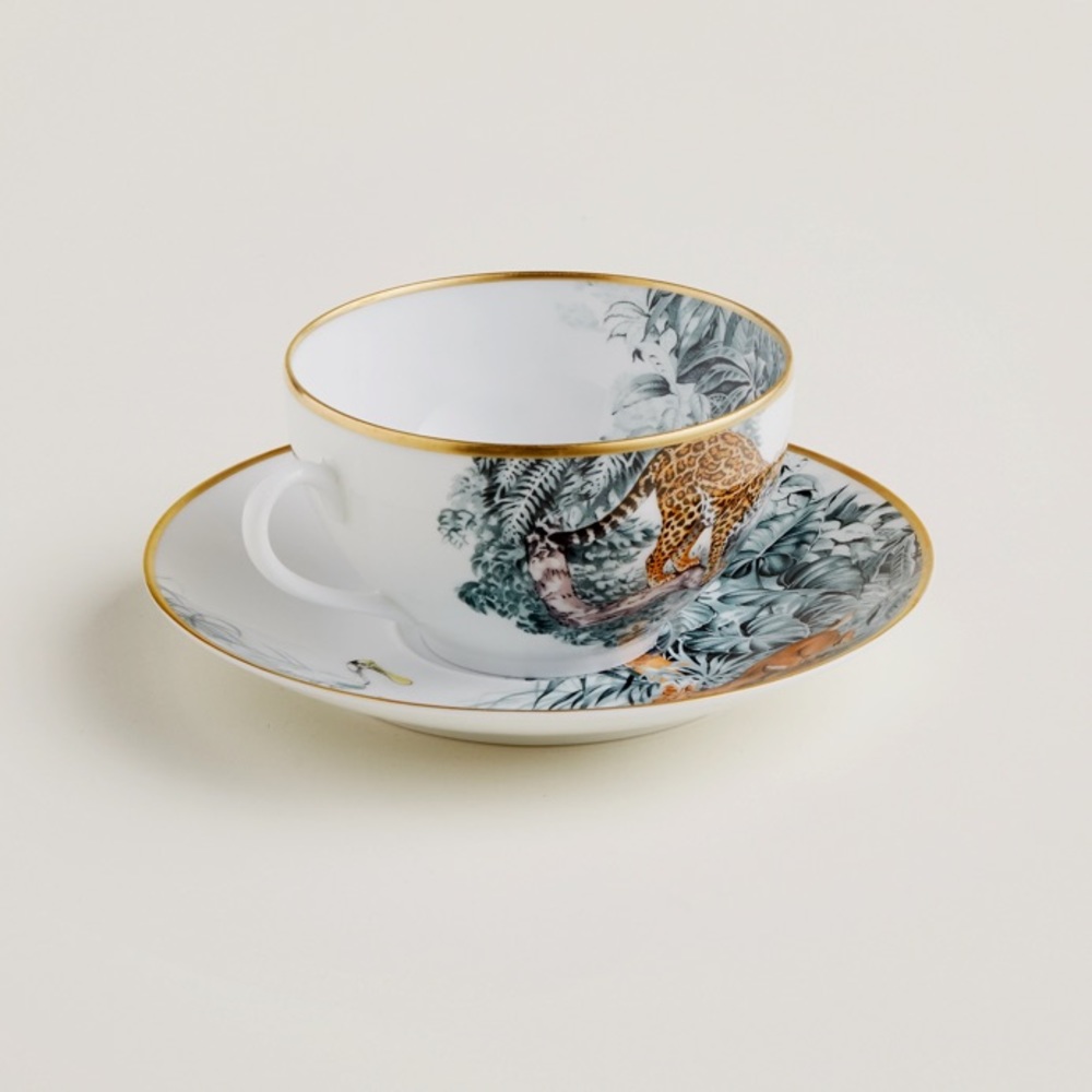 Carnets D’Equateur Breakfast Cup and Saucer